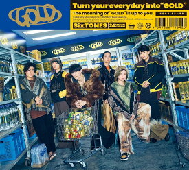 SixTONES／GOLD (初回盤A) (CD+DVD) SECJ-100 2025/1/15発売 ストーンズ ゴールド