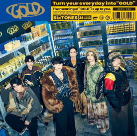 SixTONES／GOLD (通常盤) (CD) SECJ-106 2025/1/15発売 ストーンズ ゴールド
