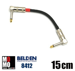 �x���f�� �i BELDEN 8412�@�� �j 15cm L-L�@�M�^�[�E�x�[�X�p�p�b�`�P�[�u���|�@�z���������@�|
