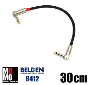 �x���f�� �i BELDEN 8412�@�� �j 30cm L-L�@�M�^�[�E�x�[�X�p�p�b�`�P�[�u���|�@�z���������@�|