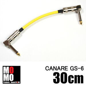 ���J�i���y CANARE GS-6 �z �p�b�`�P�[�u���@30cm L-L�^�@�V�[�X�J���[�y���z�@1�{