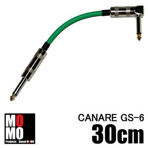 ���J�i���y CANARE GS-6 �z �p�b�`�P�[�u���@30cm L-S�^�@�V�[�X�J���[�y�΁z�@1�{