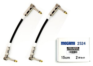 �����K�~�i MOGAMI 2524 �j15cm L-L�^�v���O�t�M�^�[�E�x�[�X�p�@�p�b�`�P�[�u�� 2�{���z����������