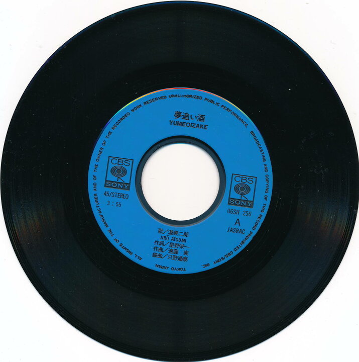 楽天市場 中古レコード 渥美二郎 夢追い酒 おもいで北千住 epレコード 7inch サウンズ 楽天市場 中古レコード 渥美二郎 夢追い酒 おもいで北千住 epレコード 7inch サウンズ