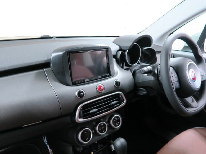 楽天市場 F500x 03bk Can Fiat 500x ナビ取付キット 18 2 現行 7インチuconnect付車 フィアット500 サウンズファン 楽天市場店