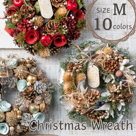 ★★数量限定！送料無料 直径26cm【クリスマスリース M】送料無料 最安値 プレゼント クリスマス飾り クリスマスツリー クリスマスリース クリスマスプレゼント ギフト ラッピング ナチュラルリース