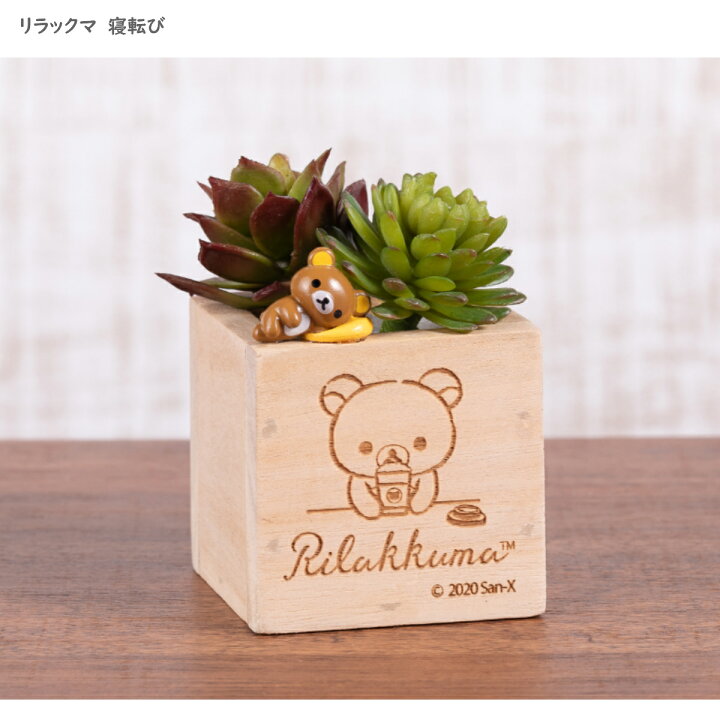 楽天市場 リラックマウッドboxアレンジ プレゼント ギフト メッセージカード ラッピング フラワーアレンジメント プチギフト 送料無料 リラックマ コリラックマ キイロイトリ 誕生日 花 贈答品 フェイクグリーン サウンドスパイス 楽天市場店