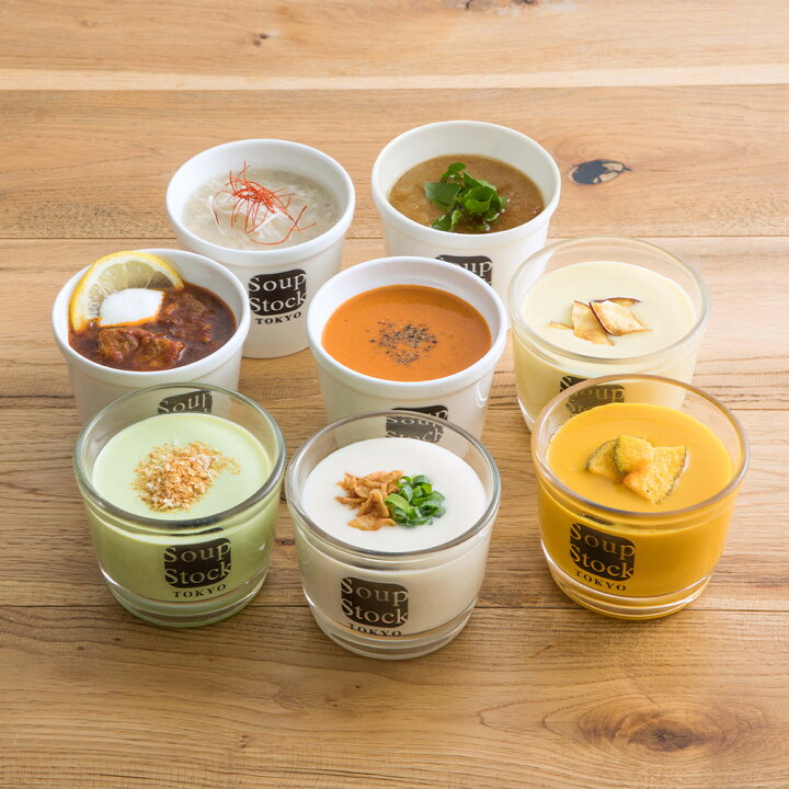 楽天市場】【送料込】スープストックトーキョー 冷製スープ入り8スープセット/ギフトボックス : Soup Stock Tokyo公式 楽天市場店