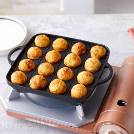 岩谷産業 たこ焼きプレート ブラック CB-A-TKP たこ焼プレート たこ焼きプレート プレートのみ たこ焼き たこ焼 直火 ガス式 コンロ用 ガスコンロ用 キャンプ アウトドア バーベキュー 岩谷 iwatani 防災用 非常用