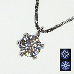 Pt900 0.220~0.239ct ꗱ _Ch lbNX DJ[ SI-2 3EX H&C Ӓ菑t Vv  v`i ꗱ_C fB[X v[g Mtg 4 a