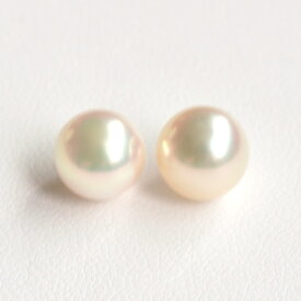 【10%OFF】金属アレルギー チタン/K14WG 花珠真珠ピアス/イヤリング 8.0mm 鑑別書付 ピアス チタンピアス イヤリング 花珠 真珠 パール 6月 誕生石 金属アレルギー対策 チタン