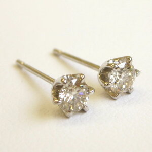 K18WG ꗱ _Ch sAX g[^0.3ct ӕʏt 18 zCgS[h ꗱ_C ꗱsAX fB[X v[g Mtg 4 a