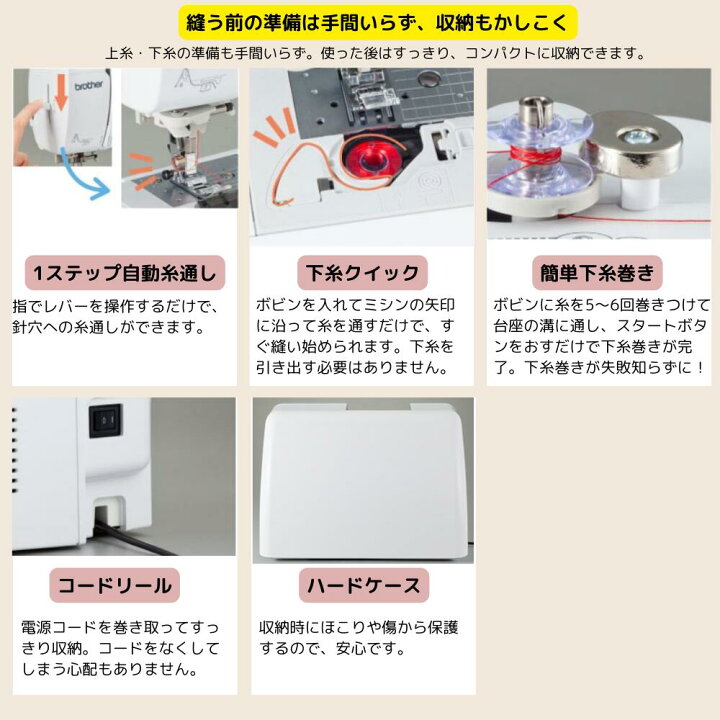 楽天市場】【ポイント15倍＆10,000円OFFクーポン配布中！】ミシン 