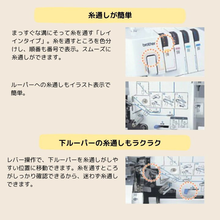 楽天市場】【1,600円OFFクーポン配布中！】ロックミシン ブラザー 