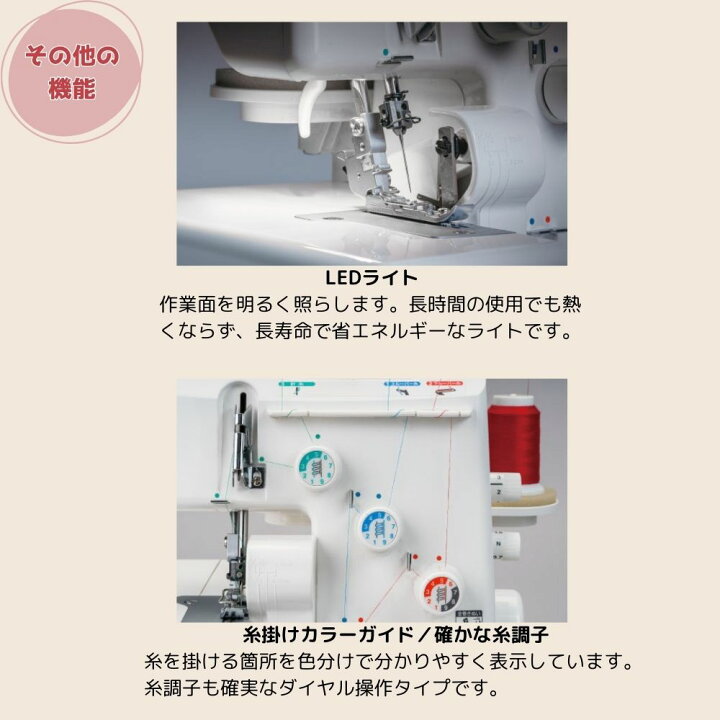 楽天市場】《10％OFFクーポン配布中》JUKI ミシン ロックミシン MO  