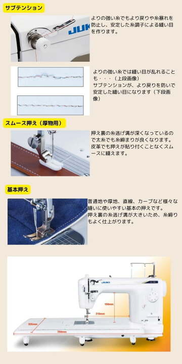 楽天市場】【10％OFFクーポン配布中！】JUKI ミシン 職業用ミシン 