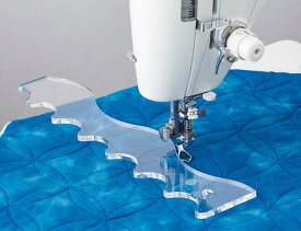 JUKI 職業用ミシン 押さえ キルト押え（ルーラー用 1/4インチ=6.5mm） 職業用ミシン用 品番：40166729 【対応機種】SL-700EX/SL-300EX/TL-2200QVP Mini/TL-25SP/TL-30/TL-30DX/TL-30SP/SL-100