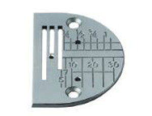 ジャノメ(JANOME) 針板 高速直線(職業用)ミシン用 型番:767-281-108 【メーカーお取り寄せ商品】