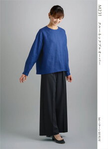 型紙 パターン クルーネックプルオーバー M231 Mパターン研究所 サンプランニング大人 子供 ベビー 赤ちゃん 作り方 洋裁