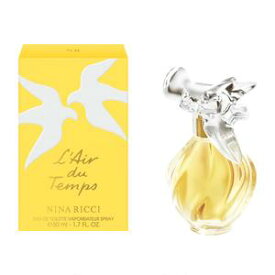 ★永遠の定番香水★正規品【NINA RICCI】L'air Du Temps EDT 50ml WOMEN'S W/Bird Cap 【ニナリッチ】ニナリッチ・レール デュタン オードトワレスプレータイプ 50ml [香水・フレグランス:フルボトル:レディース・女性用]