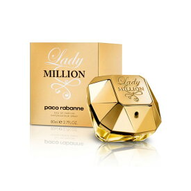 正規品【PACO RABANNE】LADY MILLION EDP 80ml　WOMEN’S【パコ　ラバンヌ】レディ ミリオン EDP 80ml[香水・フレグランス:フルボトル:レディース・女性用]