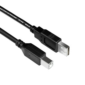 プリンターケーブル USB 1.5m USB A(オス)-USB B(オス) USB2.0 エプソン キヤノン カラリオ PIXUS インクジェット レーザープリンタ対応