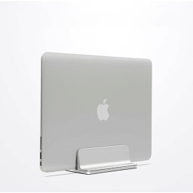 pcスタンド ノートパソコンスタンド 縦置き macbook 縦置き スタンド アルミ製 クラムシェルスタンド 1台立て ノートpcスタンド 幅調節可能 ノートパソコン 縦置き スタンド