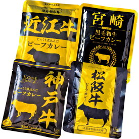 【送料無料】ご当地カレーセット 4人前 5046-20