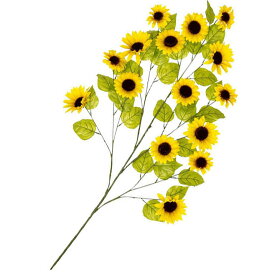 【夏】大枝サンフラワー110cm・花8~10cm　/　夏 ひまわり 造花 POP 飾り 販促