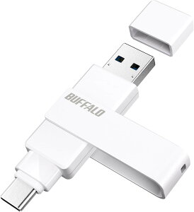 USB������ 128GB Type-C Type-A ���Ή� USB3.2Gen1 RUF3-ACR128G-B/N �u���b�N 128GB