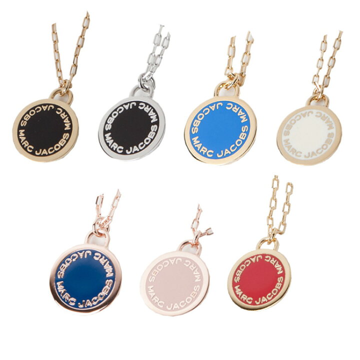 楽天市場】マークジェイコブス MARC JACOBS ネックレス ロゴ ディスク  