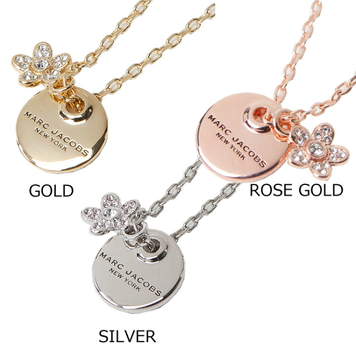 楽天市場 マークジェイコブス Marc Jacobs ネックレス Coin Daisy Crystal アクセサリー レディース M サウスコースト