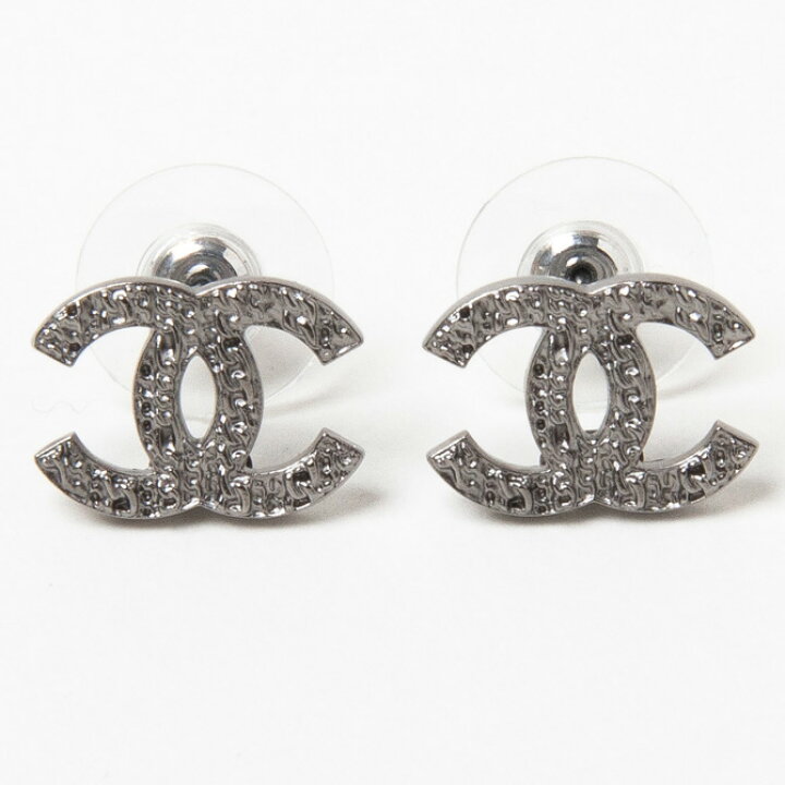 楽天市場】シャネル【CHANEL】（シャネル ピアス） シルバー ピアス  