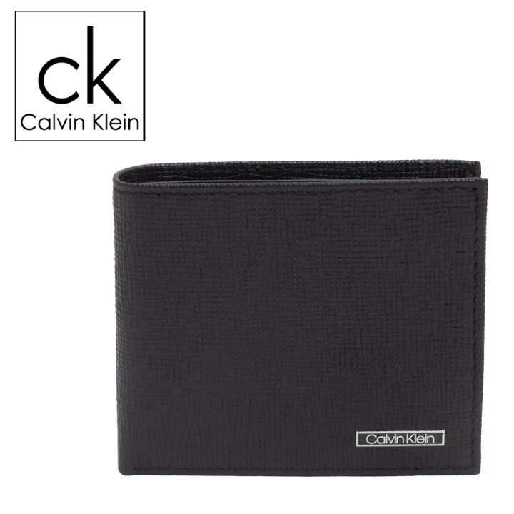 楽天市場】カルバンクライン Calvin Klein 二つ折り財布 レザー メンズ 