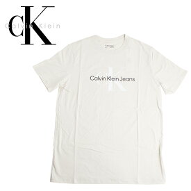 カルバンクライン Calvin Klein Tシャツ フロント ロゴ 半袖 メンズ 丸首 トップス 40dc813 ラッピング不可 ネコポスでお届け