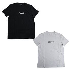 カルバンクライン Calvin Klein Tシャツ フロント ロゴ 半袖 メンズ 40dm841 ラッピング不可 ネコポスでお届け