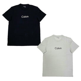 カルバンクライン Calvin Klein Tシャツ フロント ロゴ 半袖 メンズ 40dm841 ラッピング不可 ネコポスでお届け
