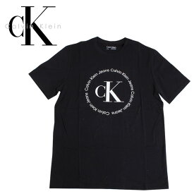 カルバンクライン Calvin Klein Tシャツ フロント ロゴ 半袖 メンズ 丸首 トップス 40kc801 ラッピング不可 ネコポスでお届け