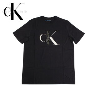 カルバンクライン Calvin Klein Tシャツ フロント ロゴ 半袖 メンズ 丸首 トップス 40kc829 ラッピング不可 ネコポスでお届け