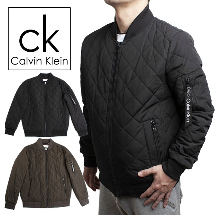 楽天市場】カルバンクライン Calvin Klein キルティング ナイロン  