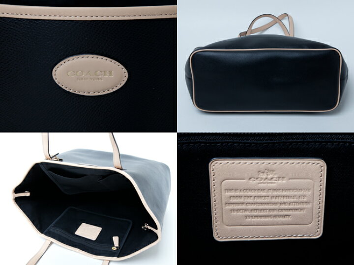 楽天市場】コーチ COACH バッグ (トート) クロスグレーン レザー 
