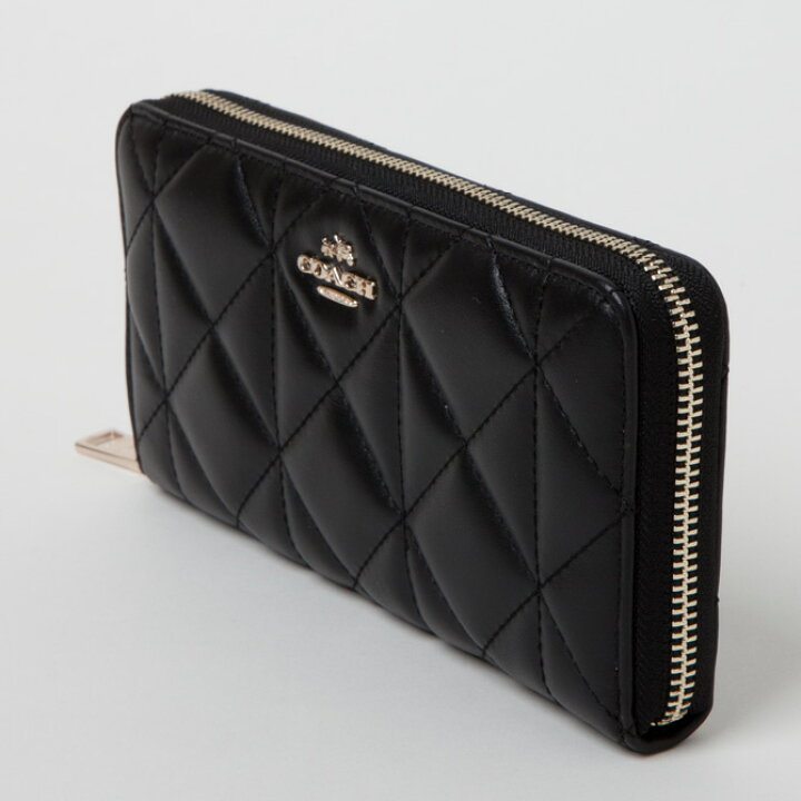 楽天市場】コーチ COACH 小物(財布) キルテッド レザー アコーディオン 