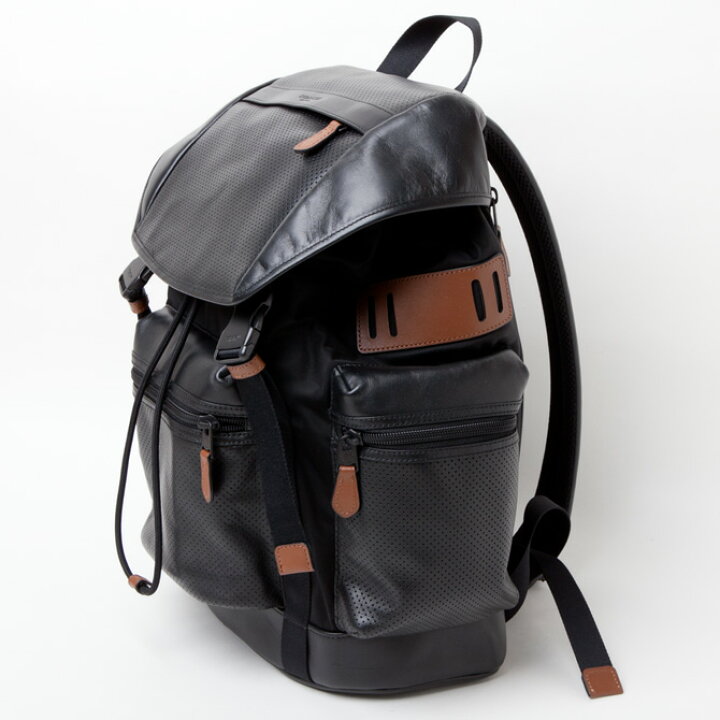 楽天市場】コーチ COACH バッグ リュック パンチング レザー バック 
