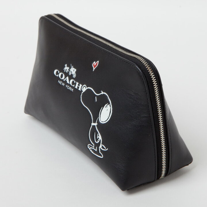 楽天市場】コーチ スヌーピー 化粧 ポーチ COACH 小物 ピーナッツ 