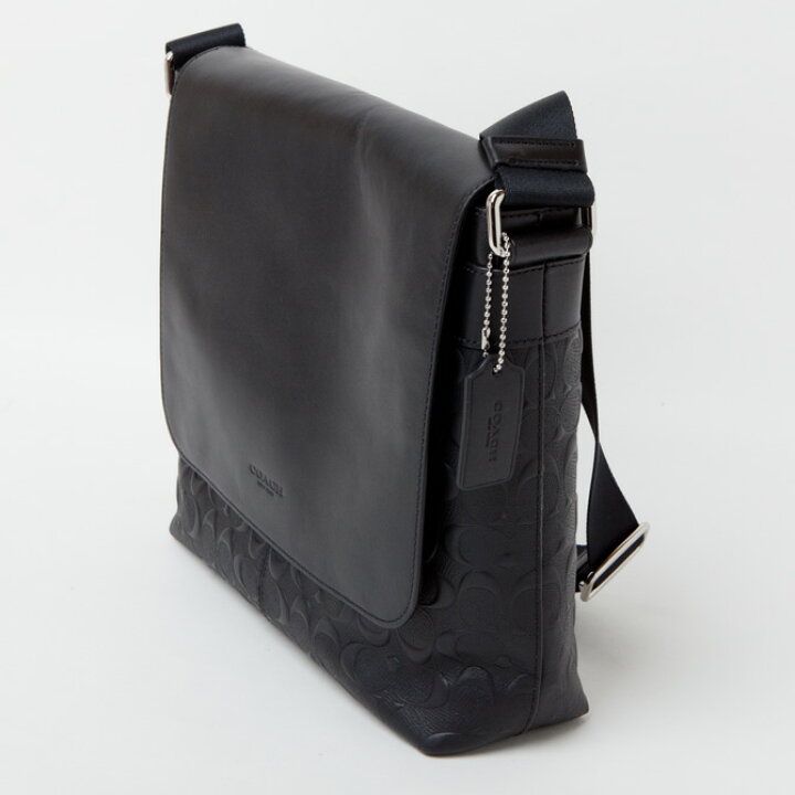 COACH メッセンジャーバッグ チャールズスモール エンボス加工 F72220