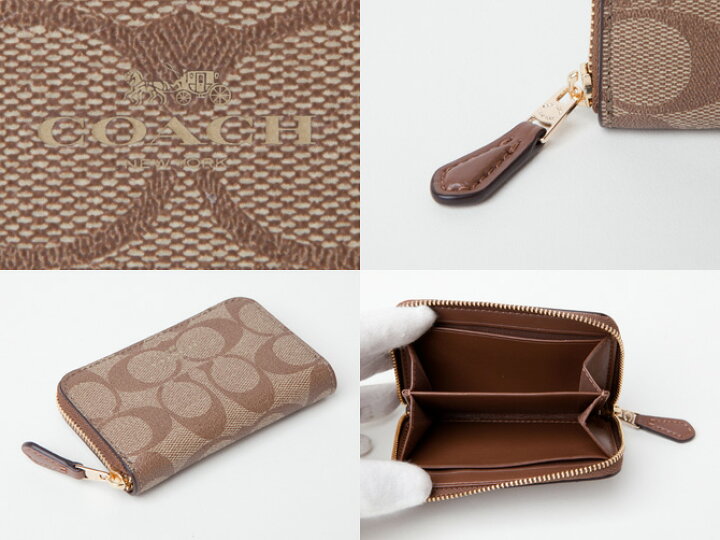 楽天市場】コーチ 財布 COACH ラグジュアリー シグネチャー ジップ 