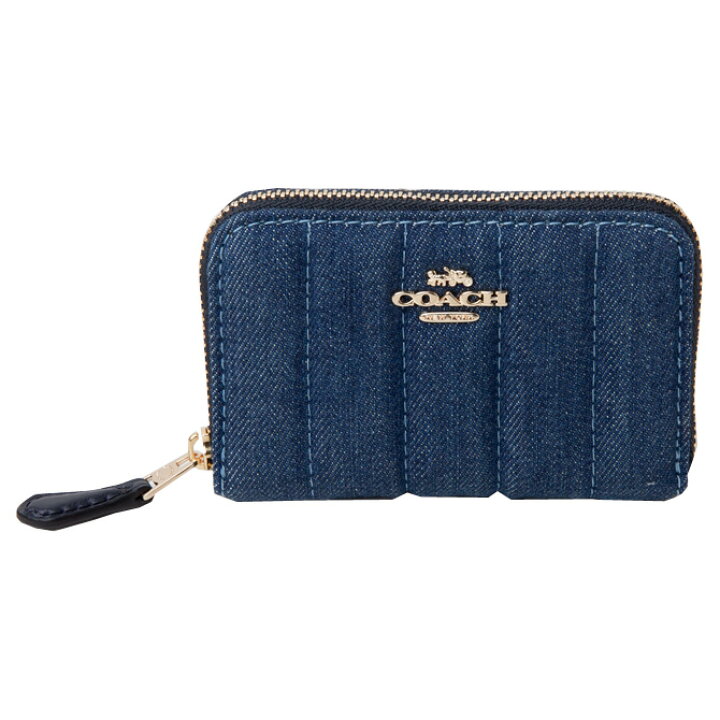 楽天市場】コーチ COACH コインケース デニム キルティング キャンバス 