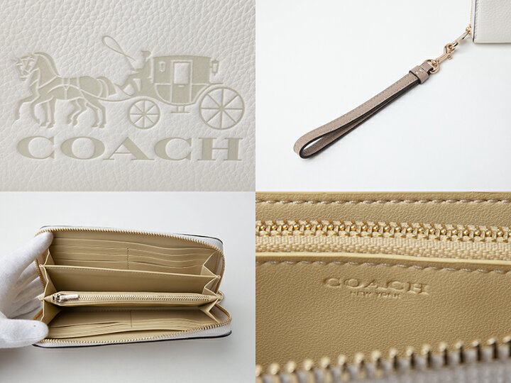 楽天市場】コーチ COACH ラウンドファスナー長財布 ホース アンド 