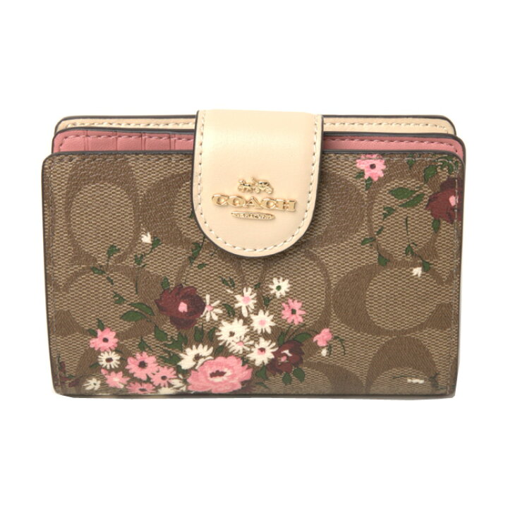 楽天市場】コーチ COACH 二つ折り財布 ラグジュアリー シグネチャー  