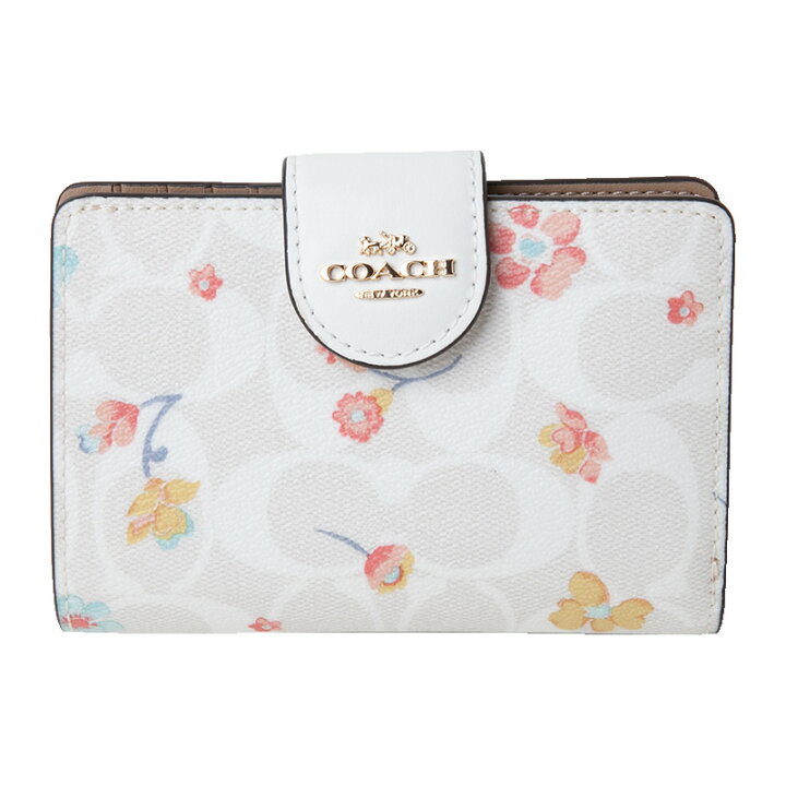 楽天市場】コーチ COACH 二つ折り財布 ラグジュアリー シグネチャー 